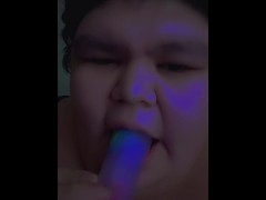 Native girl sucking a multicolored dildo - Screenshot 11 of 16 - Native Girls