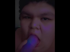 Native girl sucking a multicolored dildo - Screenshot 5 of 16 - Native Girls