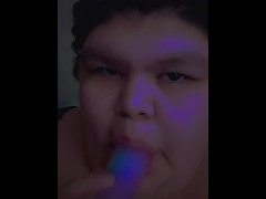Native girl sucking a multicolored dildo - Screenshot 6 of 16 - Sex Toys
