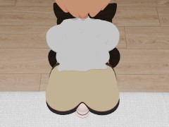 NECO ARC DILDO RIDING (TEST ANIMATION/NO SOUND)