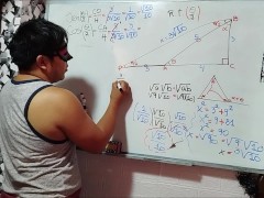 19 Trigonometría: Mitad de un ángulo (37º/2) - Ejercicio