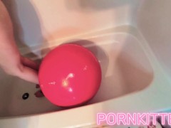 piss in her mouth and swallow piss fountain all over her face and body