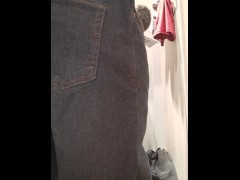 In the store's changing room