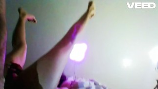 LEG SHAKING ORGASM FETISH REAL