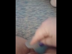 Rainbow cock feels so good