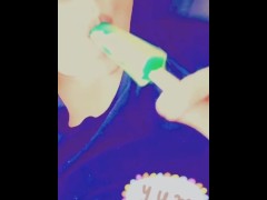 I love big popsicles in my mouth