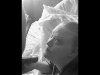 Sucking off Husband