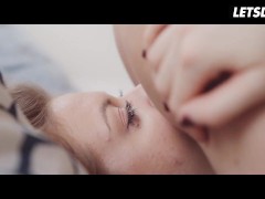 Sweet Lesbian Roommates Share Vibrator to Reach Climax - A GIRL KNOWS