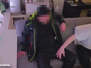 Гетеросексуальный женатый монтажник-рабочий возвращается и хочет, чтобы ему снова отсосали - 2-й визит