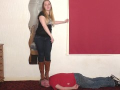 Sophie's Brown Leather Boots - Screenshot 8 of 16 - High Heels