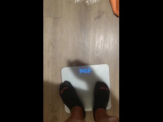 My 1st Weigh in