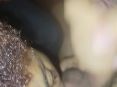 Sucking Balls And Getting Cum In My Face - Screenshot 8 of 16 - Dyke Takes Dick