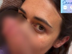 Speaking Spanish with your balls and dick in my face