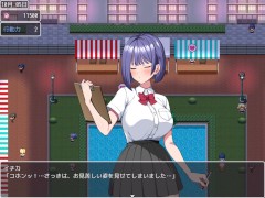 ド下品オホ声♡風紀委員アクメとオホ声♡黒髪長身バック これが泡姫学園の文化祭です！ ~part3~ Hapite - Screenshot 8 of 16 - Ahegao