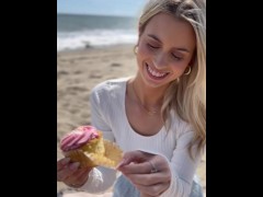 Malibu Beach Date With Blonde Babe Jill Kassidy