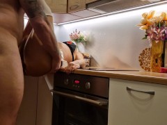 Cheating in the Kitchen with stepmom 14/16