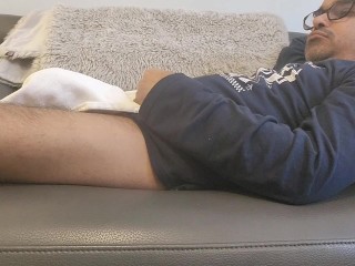Young Man Filming himself Masterbating Part2