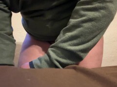 Horny Trans Man FTM Masturbates