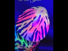 Happy New Year Cumshot Fireworks Dick Body Painting