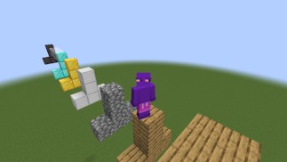 Катание на петухах в Майнкрафте!