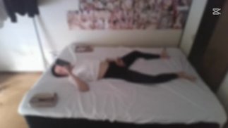 リアルプライベート足ピン気絶オナニー6