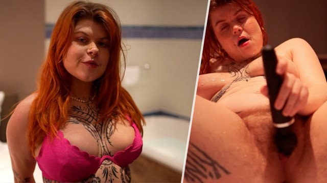 Pas de baise ! du sperme plein le visage - POV amateur francaise alt rousse poilue facial