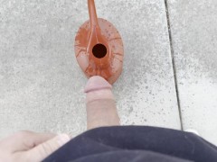 Adding Liquid Fertilizer to the Water Can