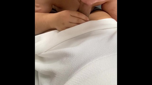 Horny trans cutie begged for her cock to be sucked by ftm boyfriend