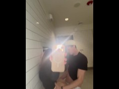 Strangers meet and FUCK at the store…