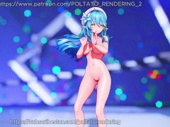 【MMD ホロライブ】《Yukihana Lamy (雪花ラミィ)》~《T-ARA[티아라] "NUMBER NINE [넘버나인]》