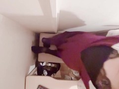 ネカフェで声を我慢しながらオナニーする佐伯さやか - Screenshot 14 of 16 - Ponytail