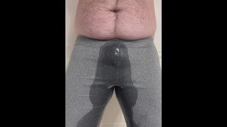 Peeing Myself, Tied Up, Wearing My Wife’s Leggings