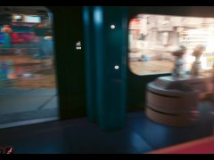 PLAYING WITH A DOLL - CYBERPUNK 2076 - Screenshot 13 of 16 - Huge Tits