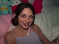Shrooms Q Lets StepDaddy Use Her Secret Hole - Screenshot 3 of 16 - 18 Year Cute Girl