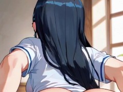体操服JKの蒸れたケツ穴を舐める・女子の臭いアナル｜変態エロアニメ - Screenshot 10 of 16 - エロ アニメ