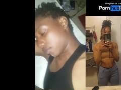 Ebony Double Stuffed Facial Episode