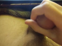 Чувствительный член. Дрочка. Извержение спермы - Screenshot 7 of 16 - Sensitive Dick