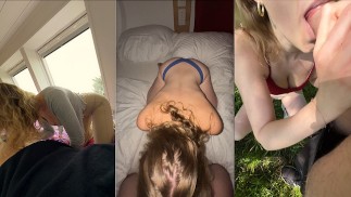 Blow & Fuck Compilation of dirty College Girls