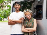 busty redhead granny is ready for an anal ride