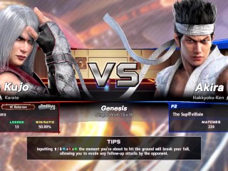 Замахиваясь на большее количество Babes в рейтинговых матчах (Virtua Fighter 5 REVO Open Beta Rank Match Stream)