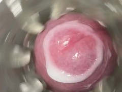Crazy Male Masturbator. Sweet cum - Screenshot 14 of 16 - Milking Machine
