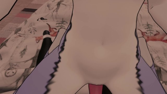 Furry couple love Part 2 - kissing while sitting on him, what could be better?
