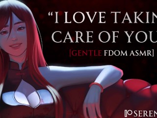 Pleasure Domme Treats you right [gentle Fdom ASMR] [F4M]