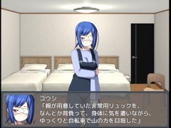 【終末シェルター性活(体験版)実況】シェルターに可愛い巨乳女を招いてエッチするSLGエロゲ―。(hentai game)