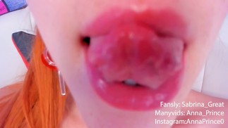 French kissing lesson!