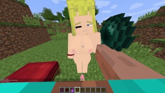 Minecraft Blonde Jenny hentai game xhatihentai