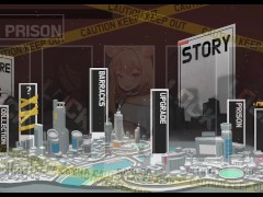 CUMBATH ON A SEXY BUSTY BRUNETTE - ISEKAI FRONTLINE