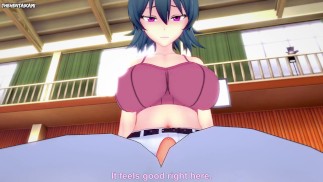 Sabrina von Pokemon trainiert mit einem Fußjob! Hentai POV