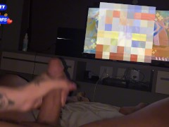 TATTOED HELPING HAND IN COCK HERO GAMEPLAY