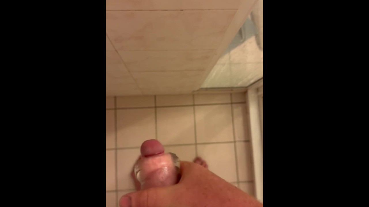 Pocket pussy fuck in shower